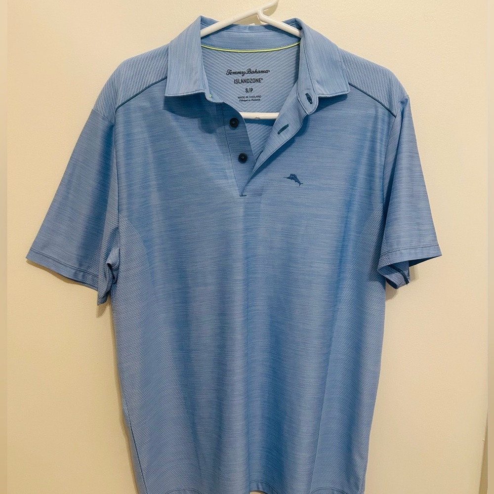 Tommy Bahama IslandZone Palm Coast Polo Shirt Size Small